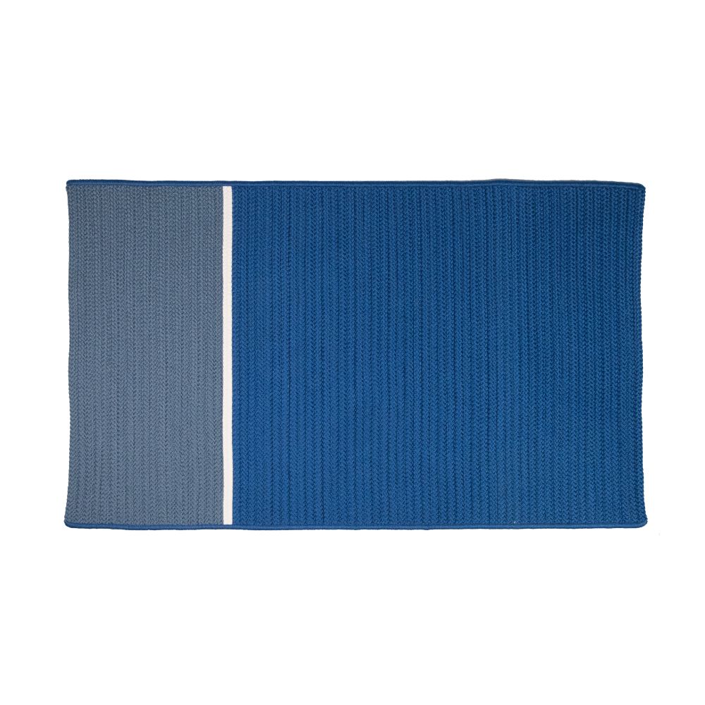 Colonial Mills VS55 Vecina Doormats - Shiplap Blue 18" x 30"